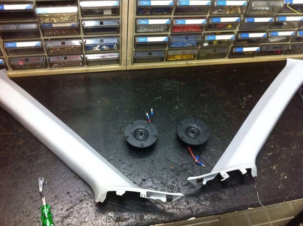 How to install 4" tweeter mounts in apilar B+C Guides