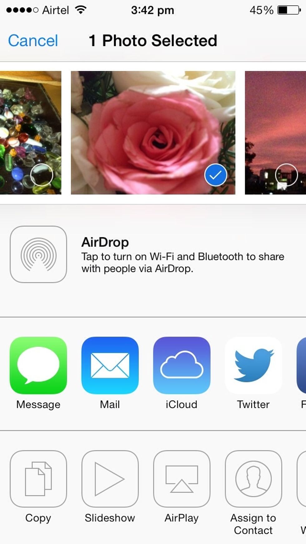 How to add a slideshow in your iphone 5 (ios 7 ) B+C Guides