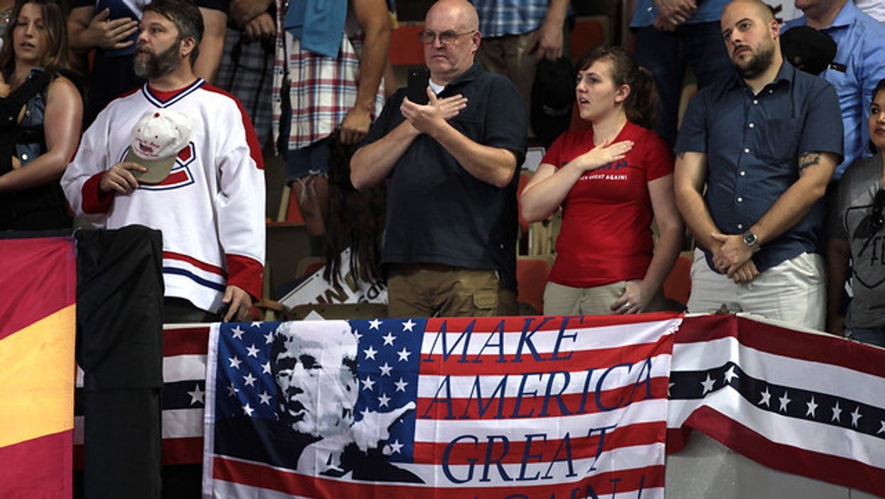 Trump supporters