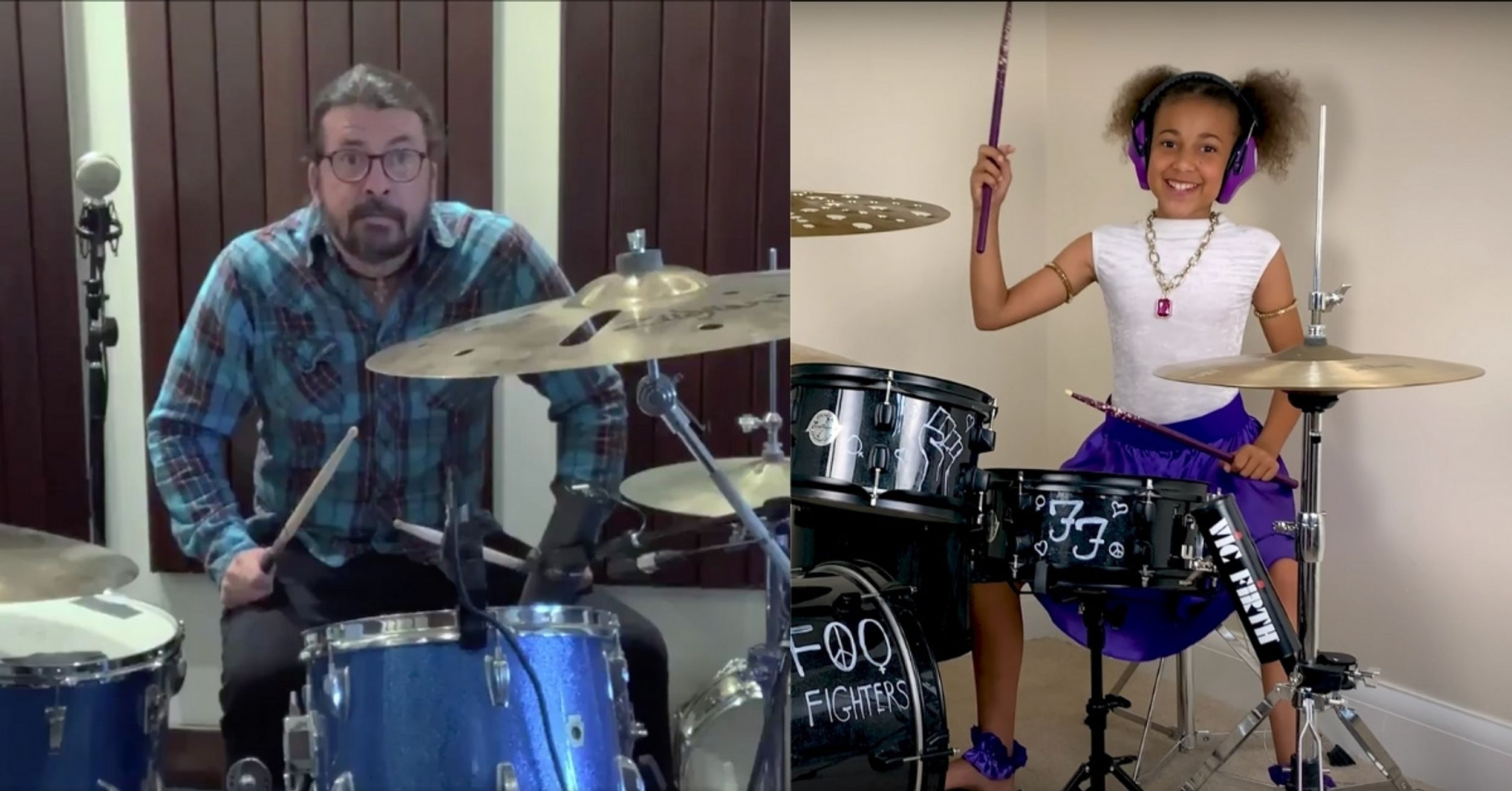 Dave Grohl Writes Epic Theme Song For 10-Year-Old Drumming Sensation He's Been Battling