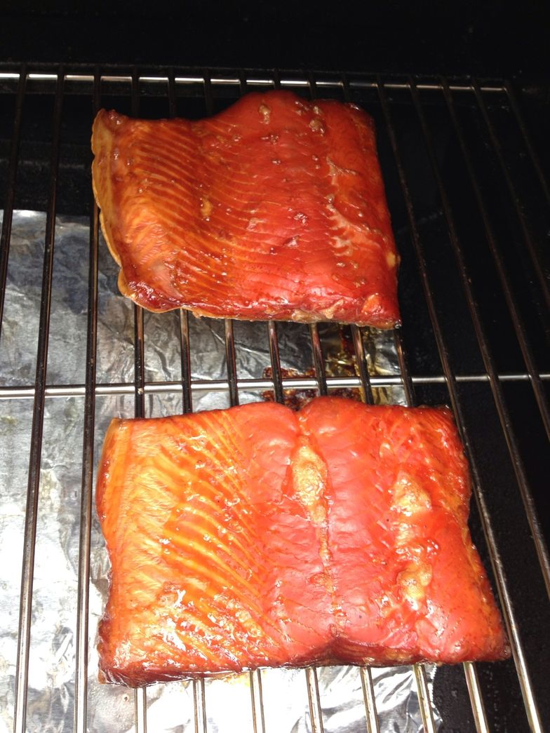 How To Smoke Copper River Salmon On Green Mountain Grill B C Guides