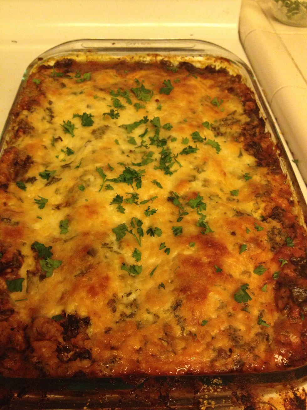 How to make super easy turkey spinach lasagna - B+C Guides