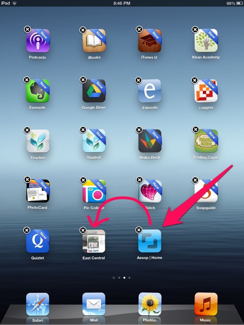 How to organize apps on the ipad B+C Guides