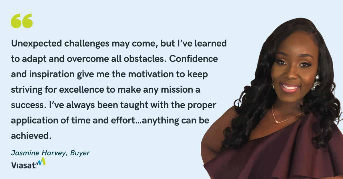 How Viasat’s Jasmine Harvey Architects Her Own Career