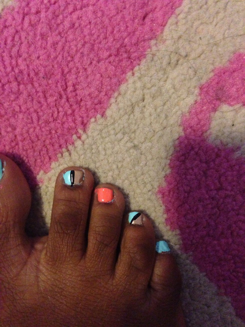How to paint nail art for your toenails B+C Guides