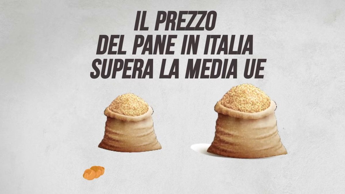 Il prezzo del pane in Italia supera la media Ue
