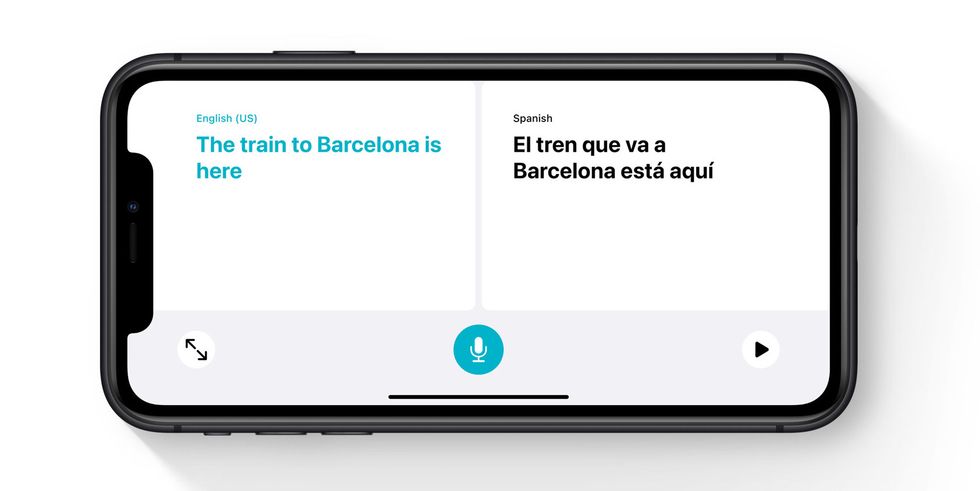 New Translate app in iOS 14
