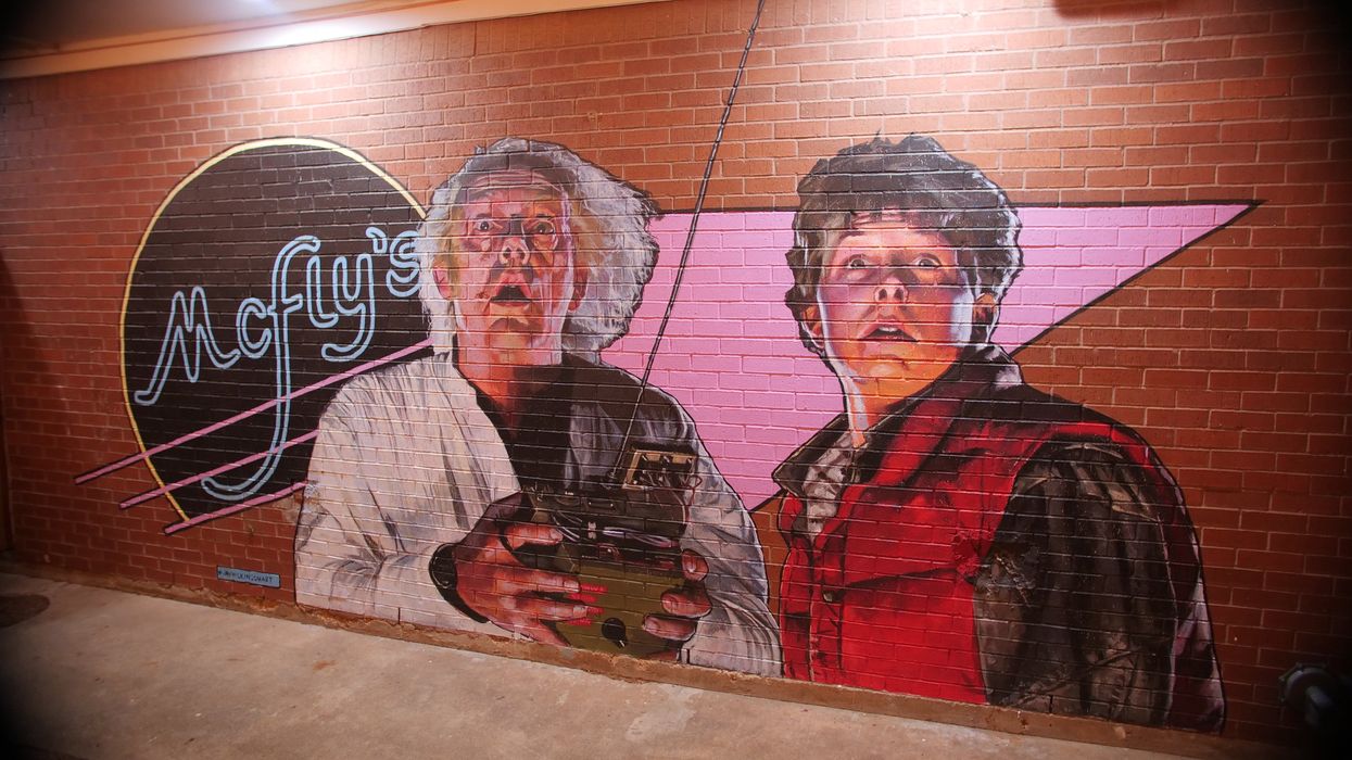 There's a 'Back to the Future'-themed bar in Texas, and it's all kinds of 'McFly'