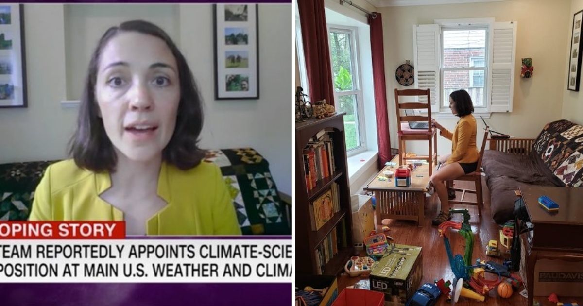 Working moms applaud scientist who shared the honest reality behind her CNN interview