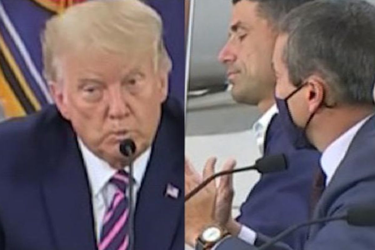 California officials calmly shut down Trump's climate change denial during wildfire meeting