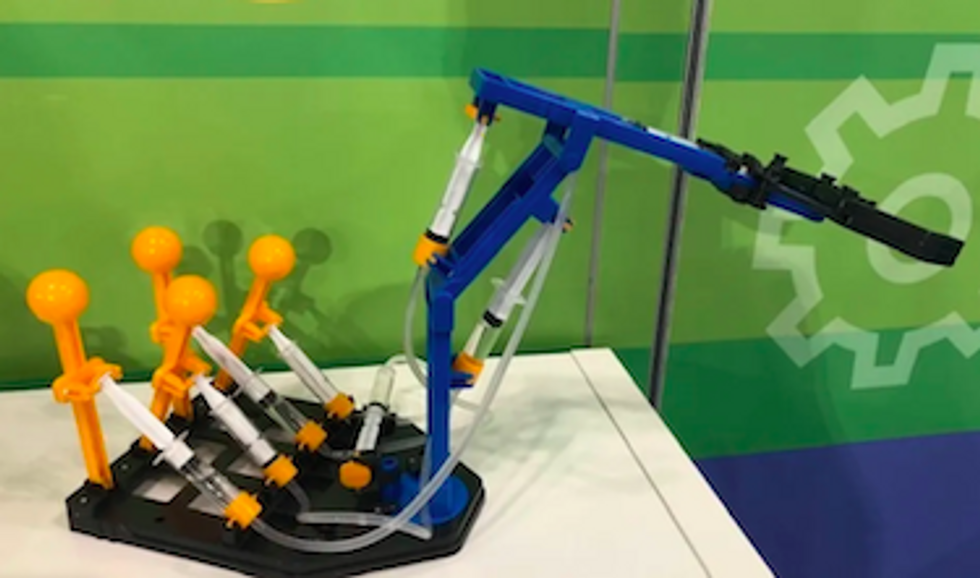4M Mega Hydraulic Arm Robotic Science Kit