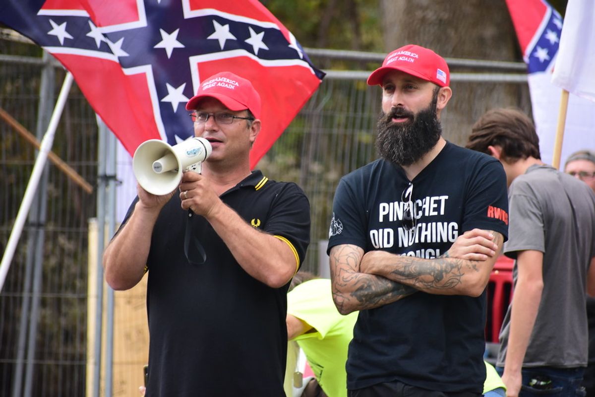 Proud Boys Recreate FL GOP As Trash Fire In Their Own Image