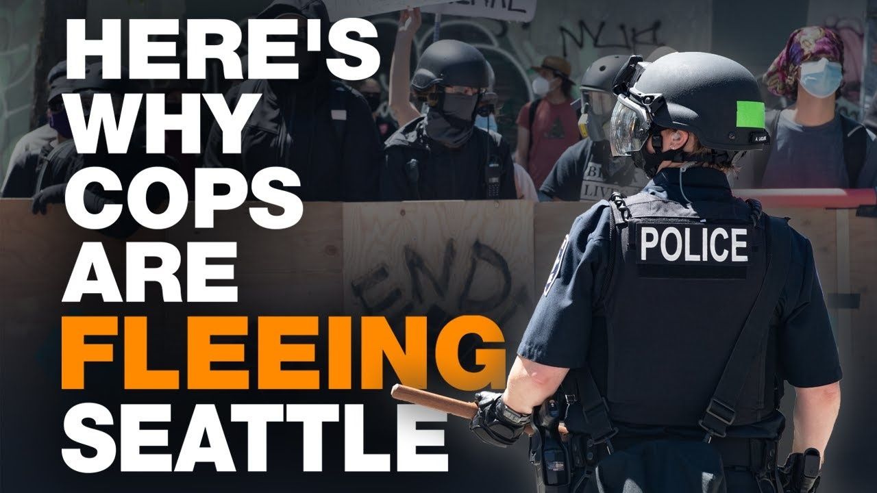 Plans to defund police by 50 PERCENT continue | Here's why cops are leaving Seattle 'left and right'