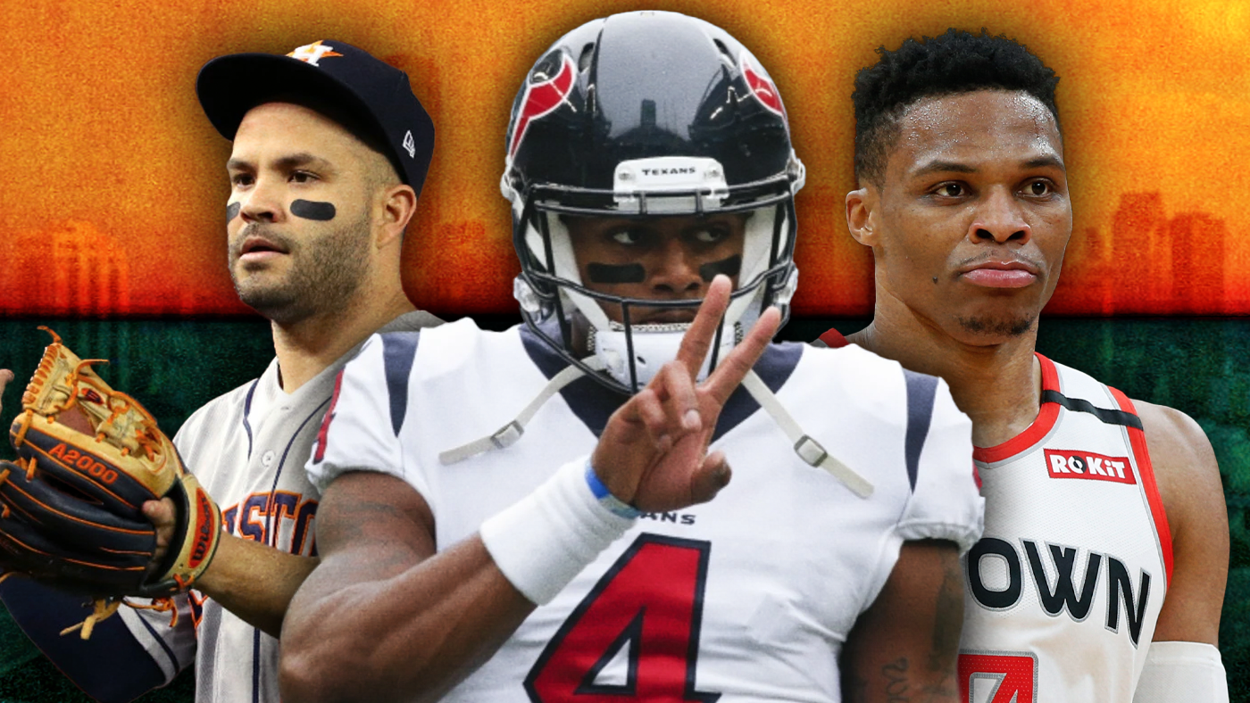 Astros Altuve, Texans Watson, Rockets Westbrook