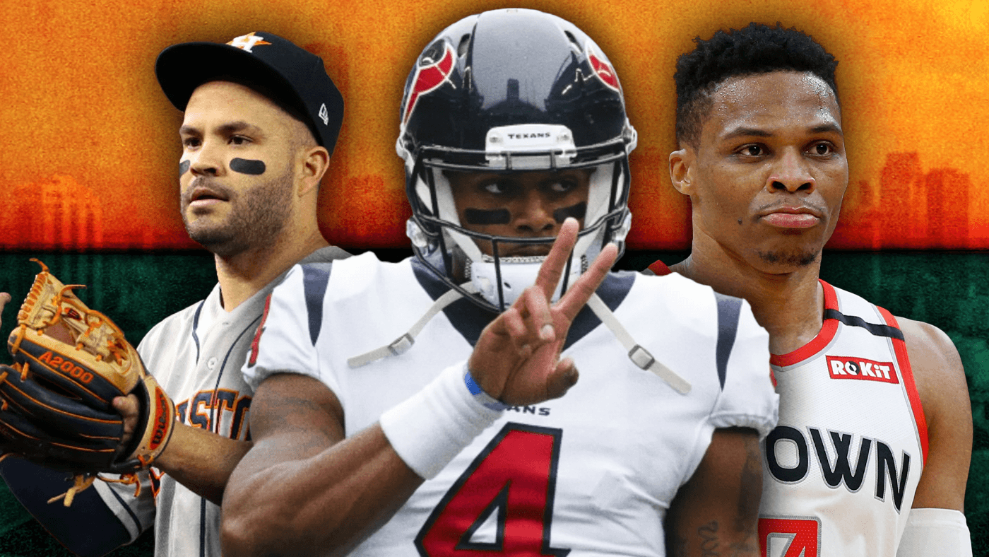 Astros Altuve, Texans Watson, Rockets Westbrook