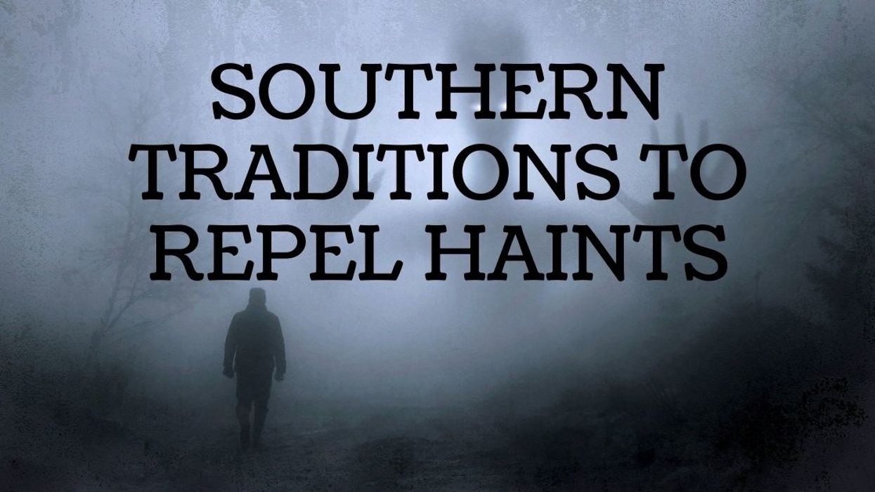 Southern traditions designed to repel haints and spirits