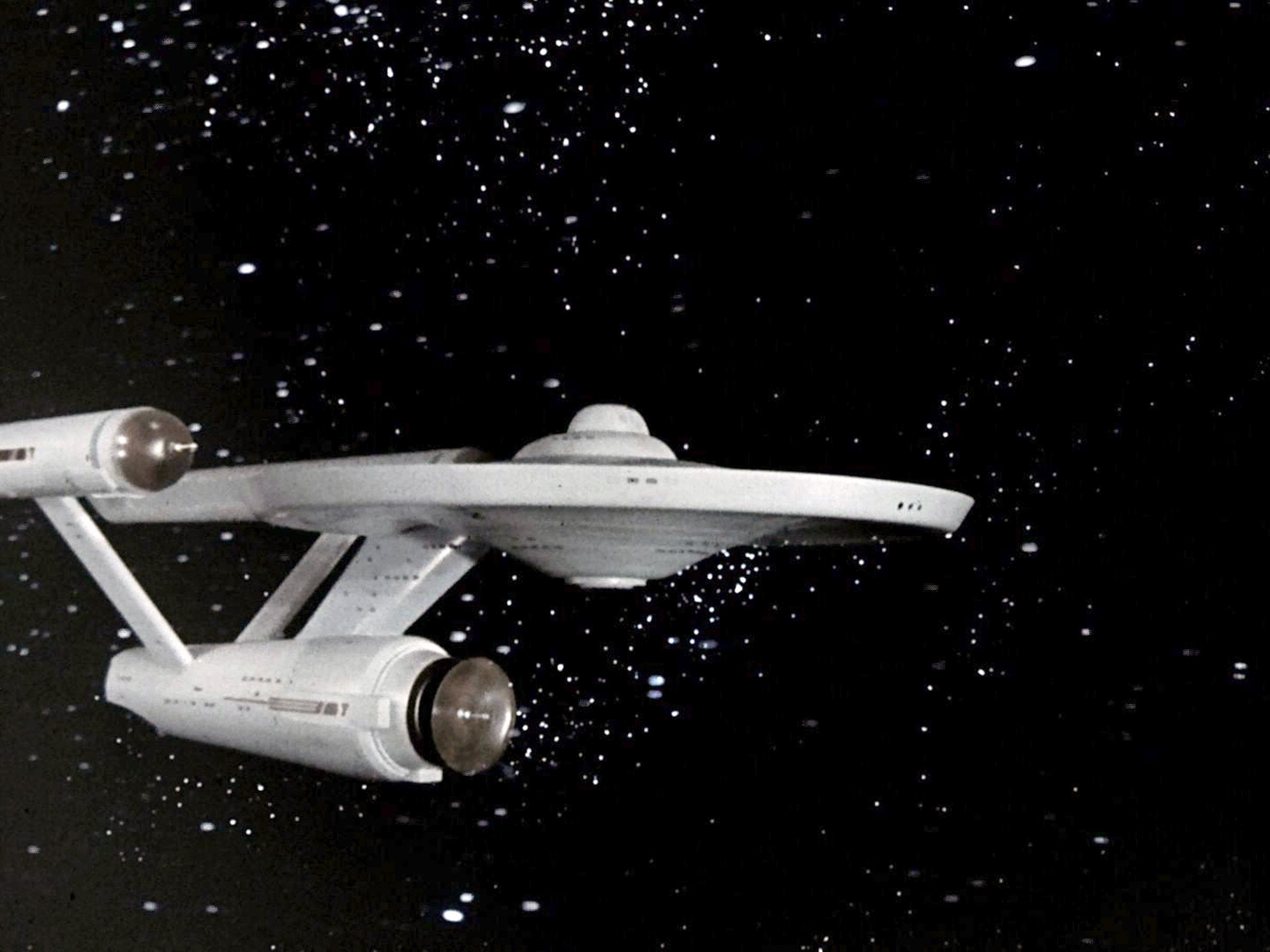 The USS Enterprise or the Starship Enterprise.