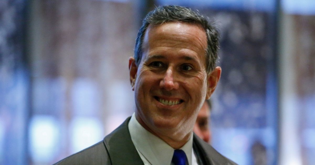 Rick Santorum Blasted For Saying It's Fine For Trump To Game The System In Order To Not Pay Taxes