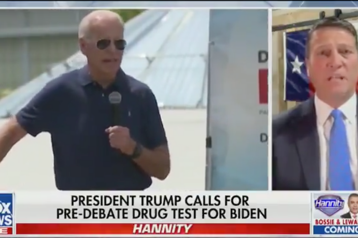 Ex-White House Doc Ronny Jackson Knows Who Is On Drugs And It Is LOOK OVER THERE