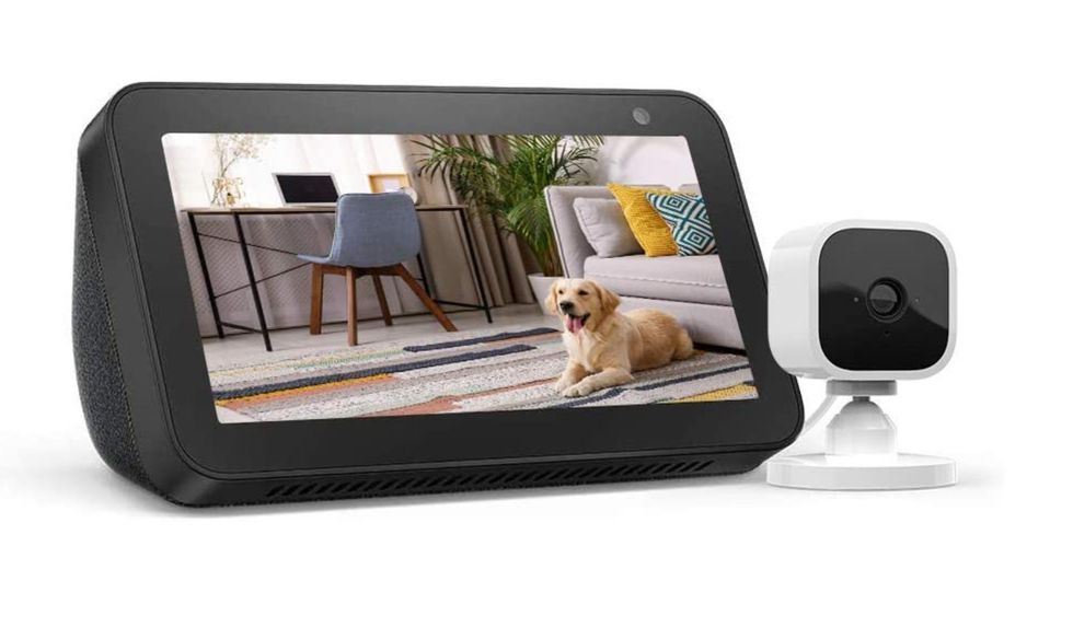 Echo Show 5 and Blink Mini security camera
