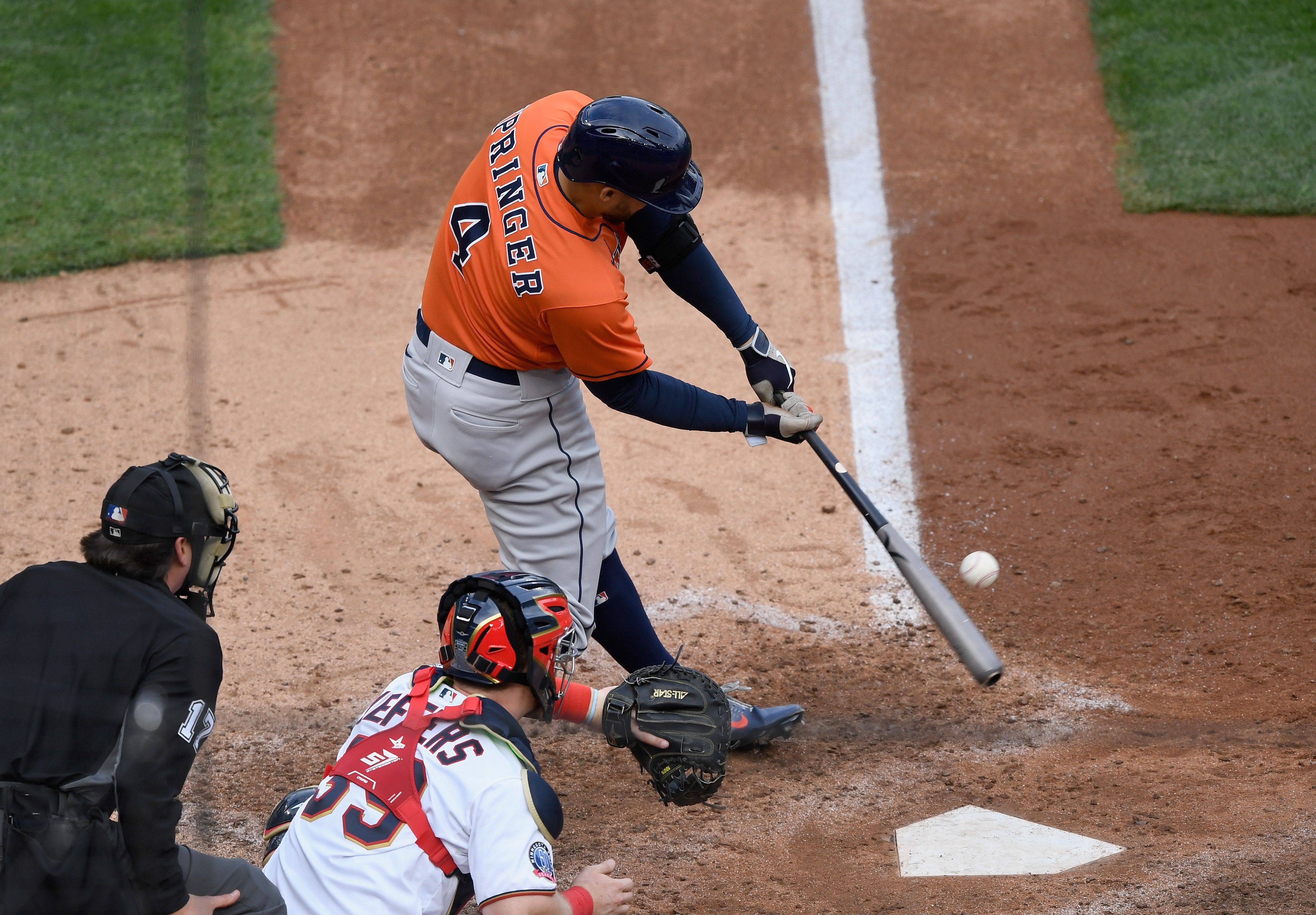 ​Astros George Springer Batting
