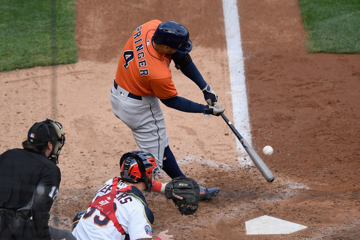 Astros George Springer Batting