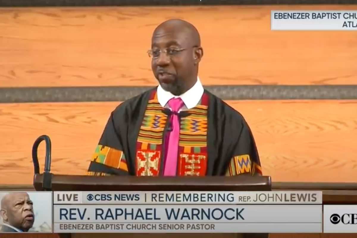 Georgia Voters Choosing Rev. Raphael Warnock Over Lady Who Compared Herself To Attila The Hun