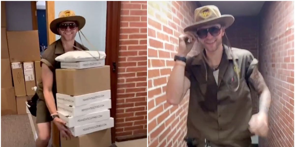 TikTok's Thirsty For 'UPS Bae'