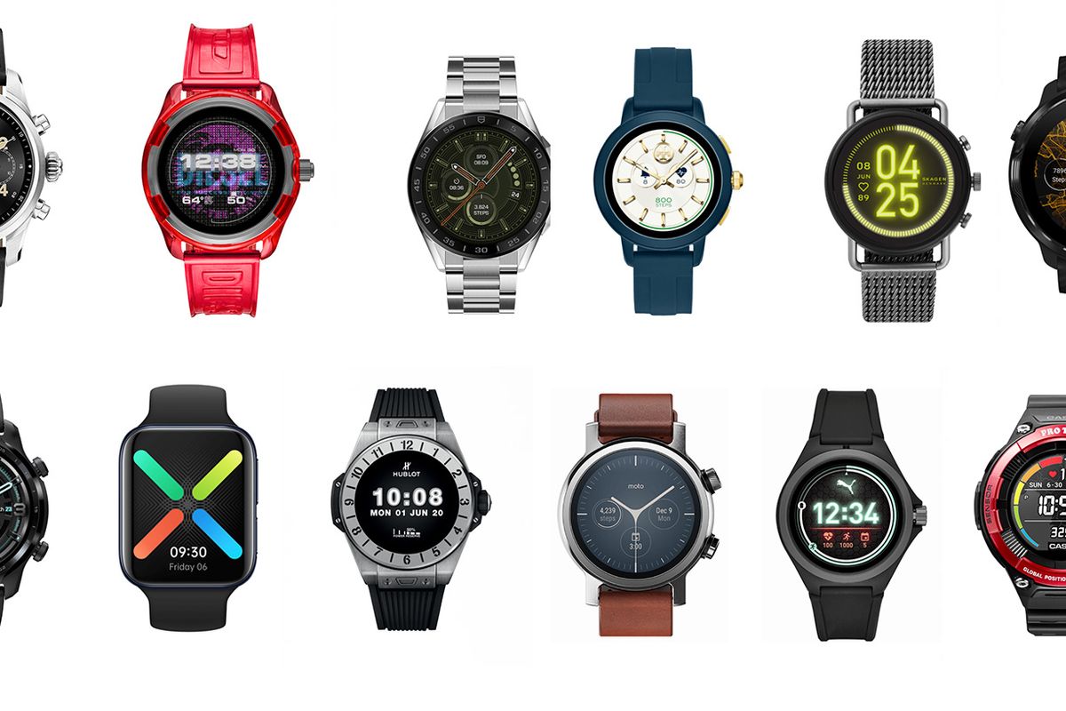 ​Smartwatches running Google's Wear OS