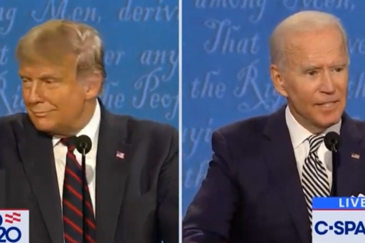 The One Good Moment In Last Night's Debate, Except For When Biden Told Trump To STFU