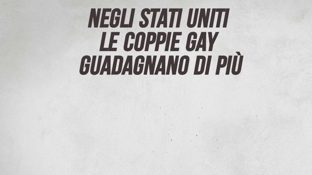 Negli Stati Uniti le coppie gay guadagnano di più