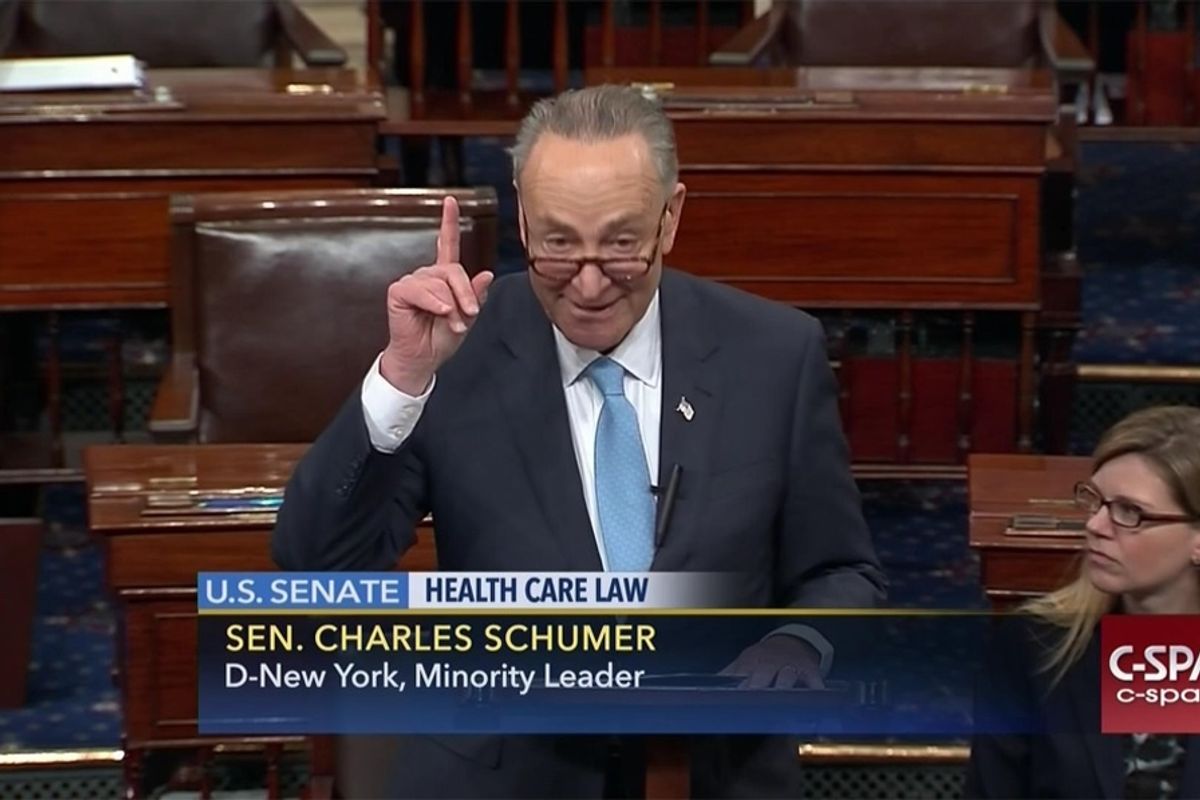 Charles (Schumer) In Charge (Of US Senate)
