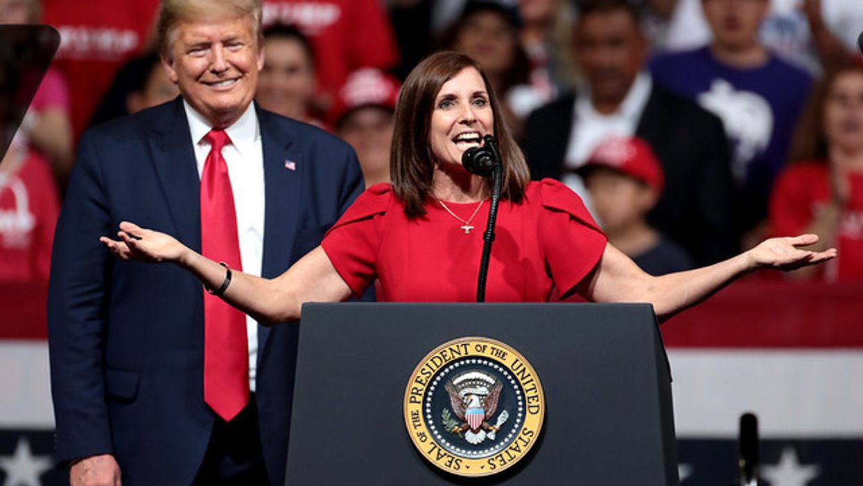 Martha McSally, Donald Trump