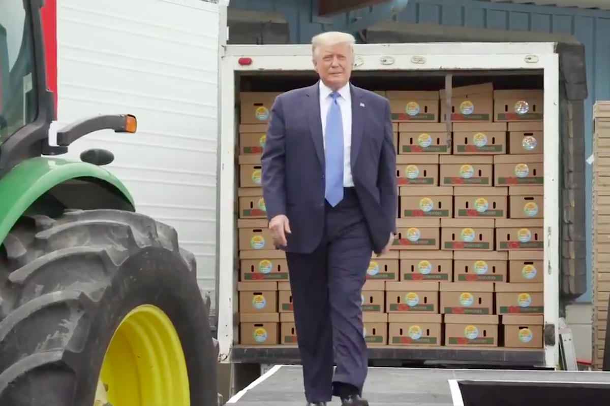 Did You Send Trump A Thank You Note For Your Trump Food Box From Donald Trump?