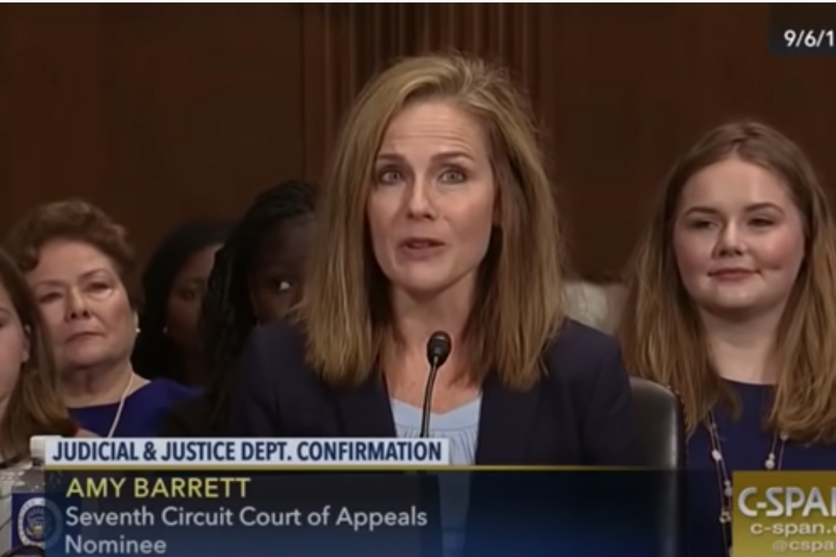 Amy Coney Barrett Ready To Curse Senate Like She Cursed Rose Garden, ALLEGEDLY