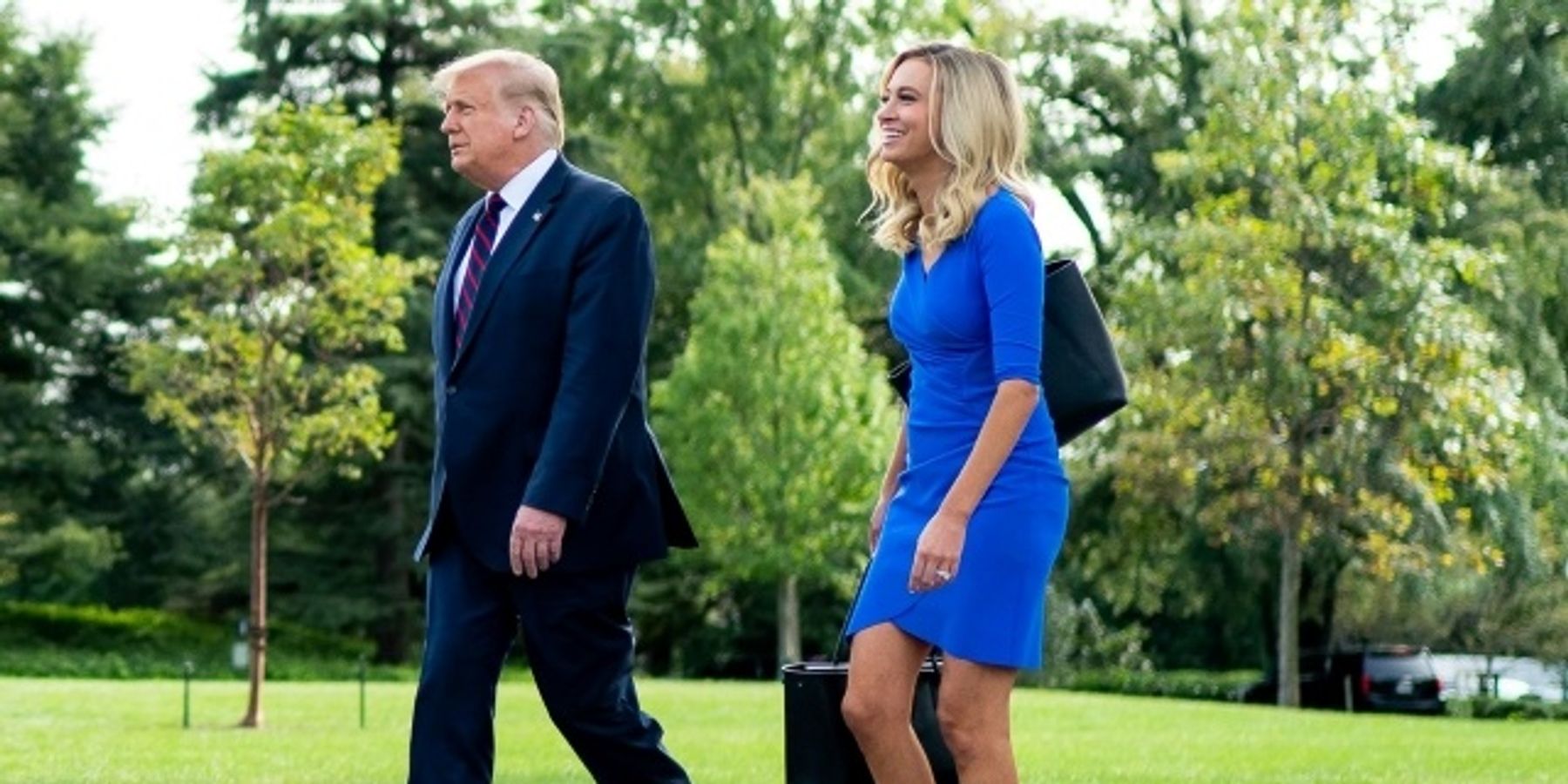 Kalyeigh McEnany, Donald Trump