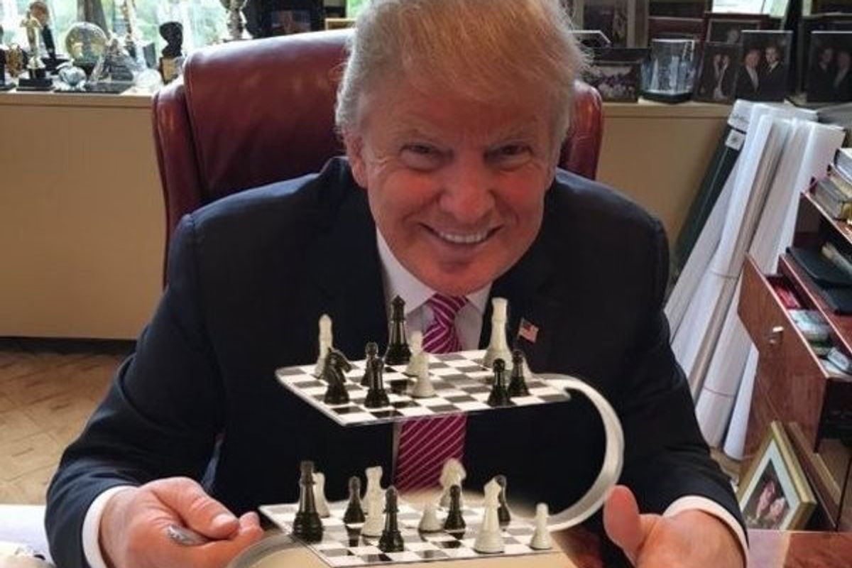 Trump Actually Just Having (Possibly Fake) 4D Chess Coronavirus, Supporters Say