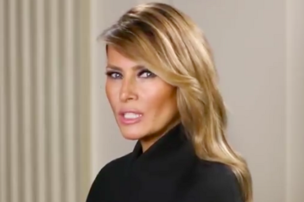 Melania Trump Extends Sympathy To Real Capitol Riot Victim, AKA Herself