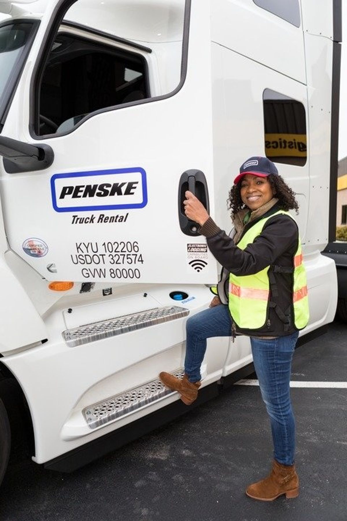 Penske truck driver