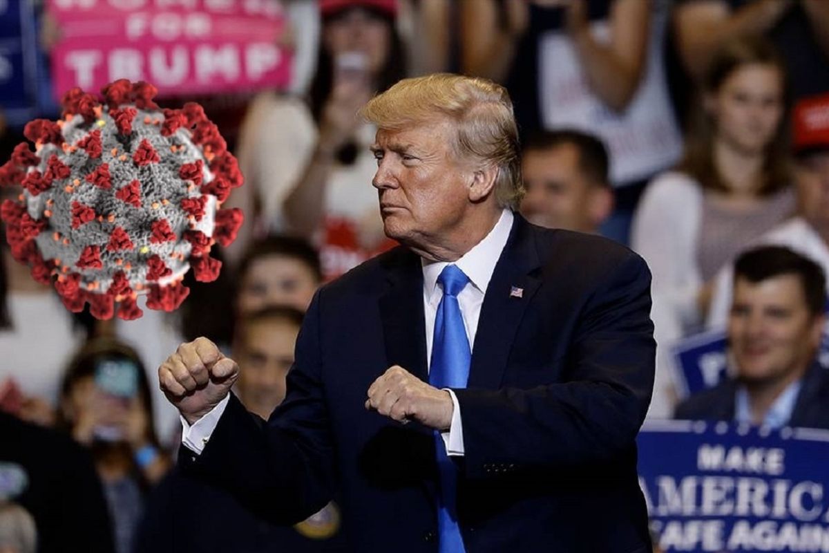 Trump fighting coronavirus