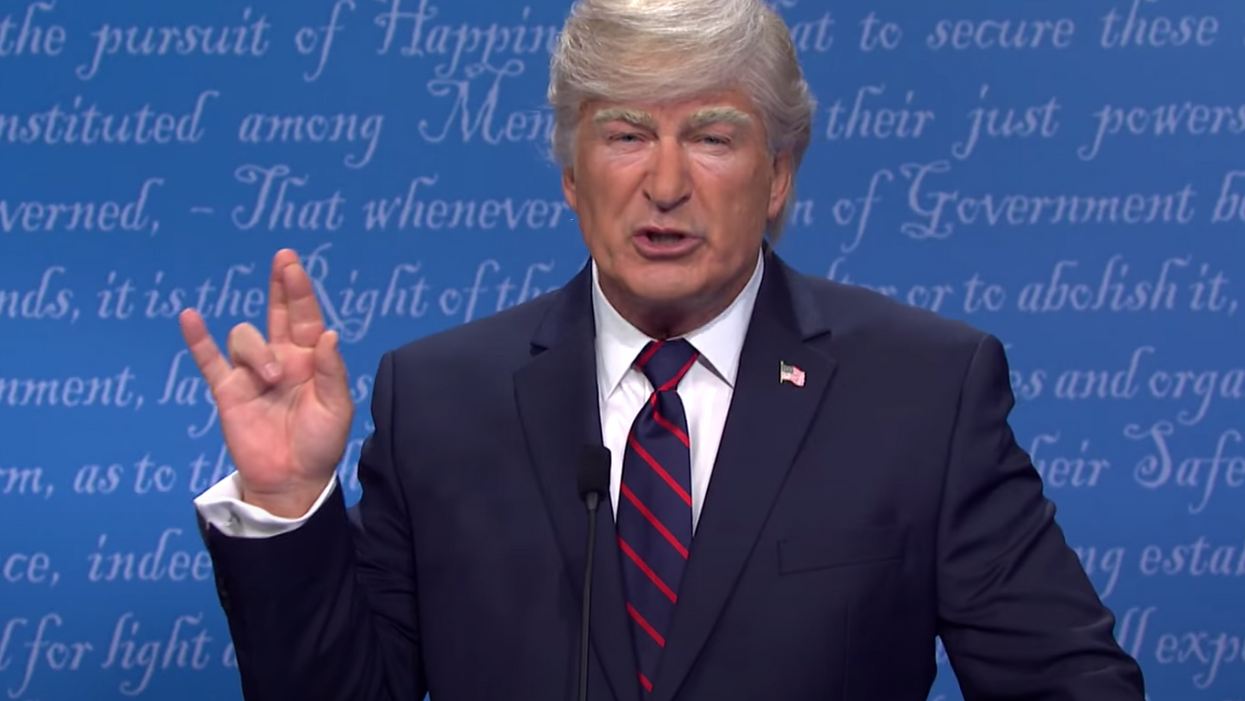 WATCH: SNL Opener Features Baldwin, Carrey, And Rudolph In Presidential 'Debate'