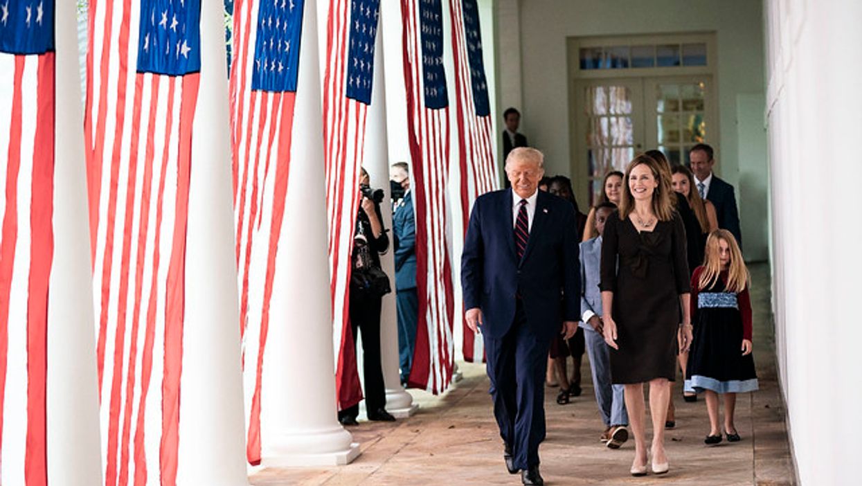 Donald Trump, Amy Coney Barrett