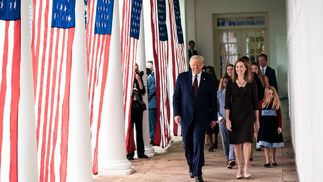 Donald J. Trump and Amy Coney Barrett