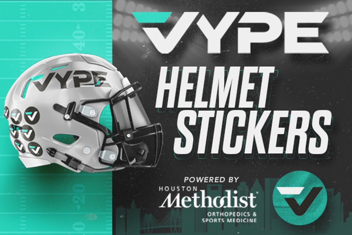 VYPE Class 6A Helmet Stickers powered by Houston Methodist Orthopedics & Sports Medicine: Week 9 (Nov. 19-21)