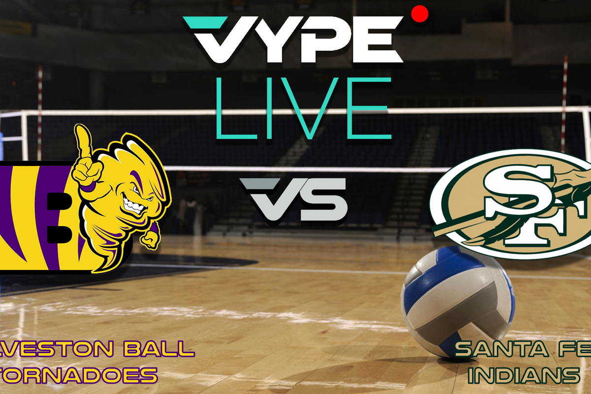 VYPE Live - Volleyball: Galveston Ball vs Santa Fe