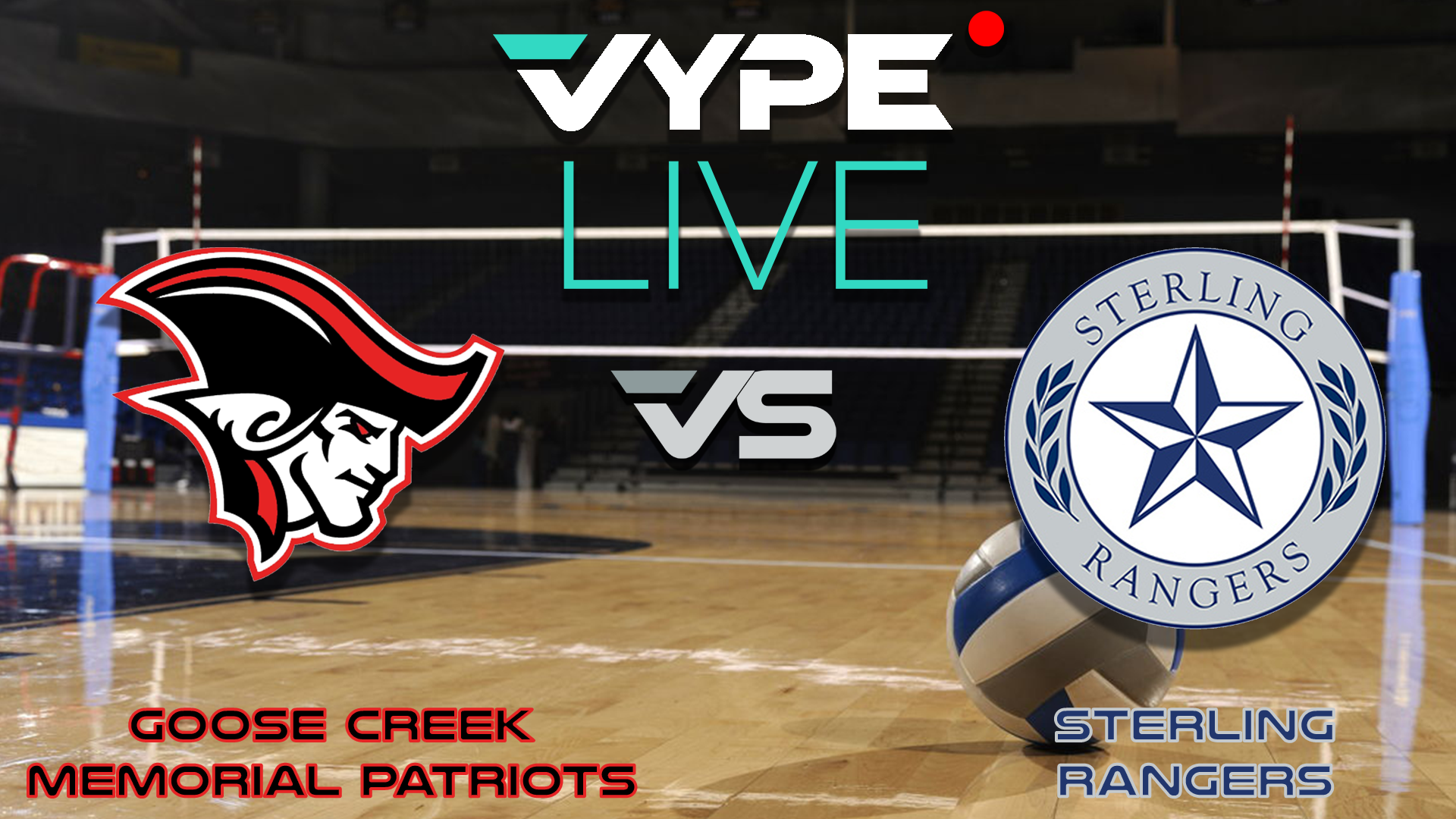 VYPE Live - Volleyball: Goose Creek Memorial vs. Sterling