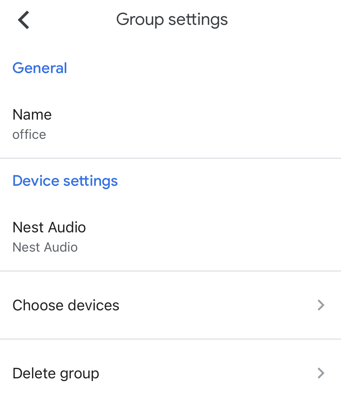 google home device groups