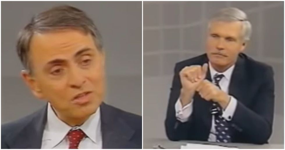 Carl Sagan's answer when Ted Turner asked if he's a socialist is a roadmap for rebuilding America