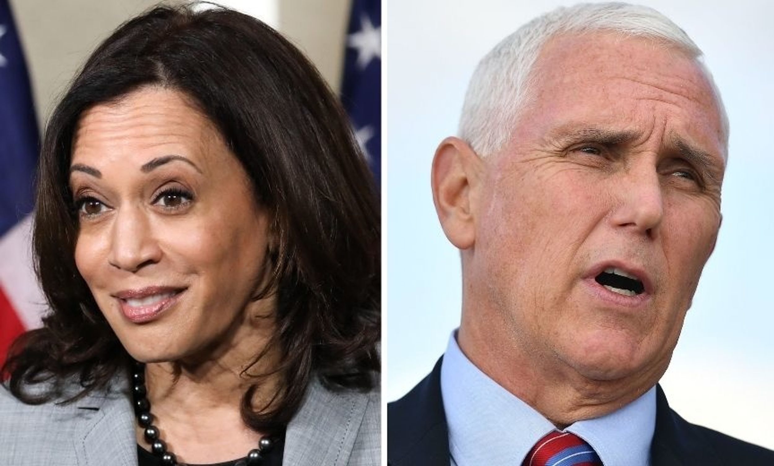 Pence Tried to Shame Kamala Harris for Agreeing to Plexiglass Barriers at VP Debate and People Can Not Even
