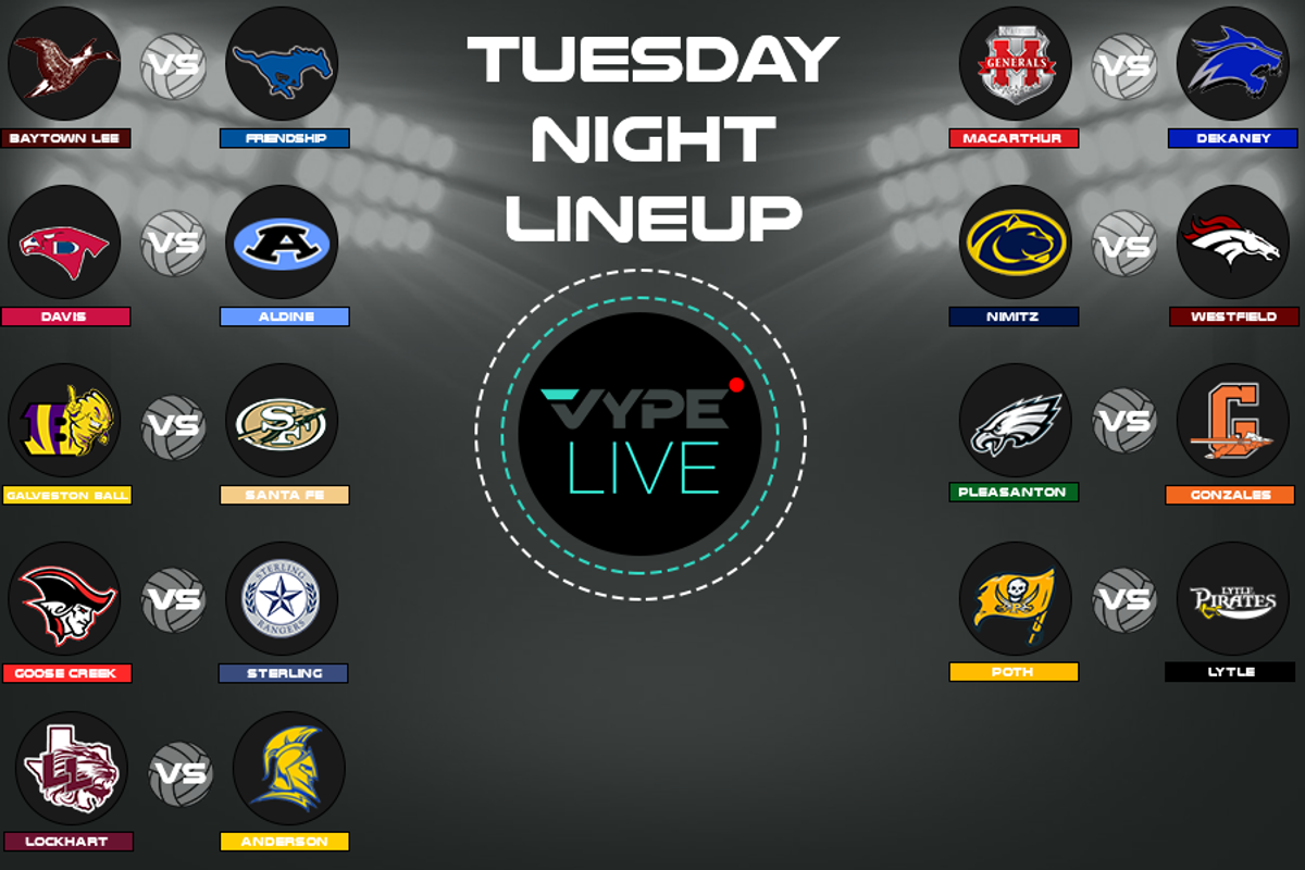 VYPE Live Lineup - Tuesday 10/6/20